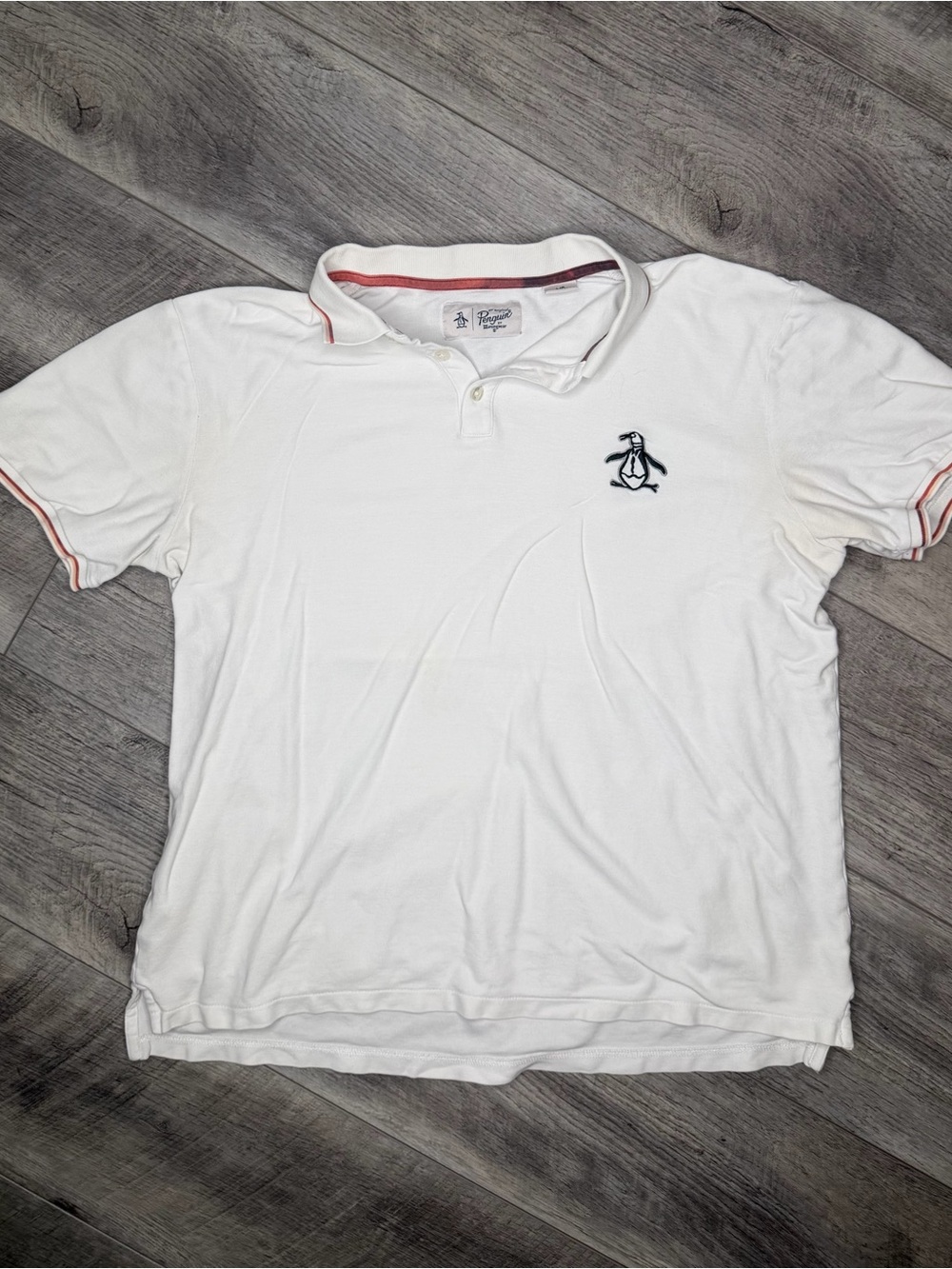 Original Penguin Men’s White Golf Polo